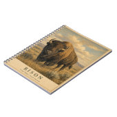 Bizon Great Plains VINTAGE Notitieboek (Linkerzijde)