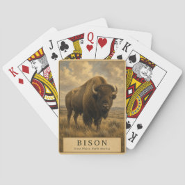Bizon Great Plains VINTAGE Pokerkaarten