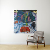 Bizon in de winter Franz Marc | Wandkleed (In situ)