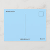 Bizon in Nebraska Briefkaart (Achterkant)