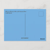 Bizon in Noord-Dakota Briefkaart (Achterkant)