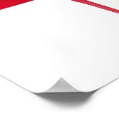 Bizon met vlag van de Verenigde Staten van Amerika Poster (Hoek)