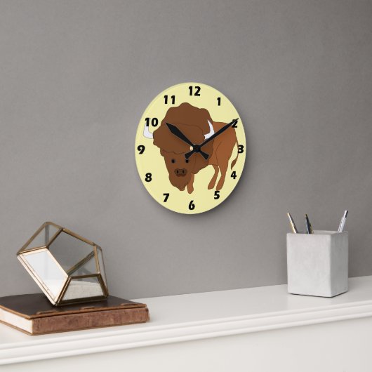 Bizon ontwerp ronde klok (Kantoor)