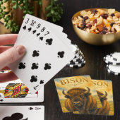 Bizon Open Range Wildlife Pokerkaarten (Insitu)