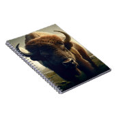 Bizon schilderij notitieboek (Rechterzijde)