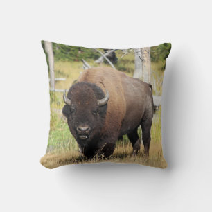 Bizon Stier Worp Kussen