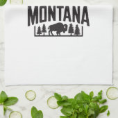 bizon van Montana Theedoek (Gevouwen)