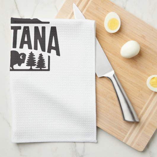 bizon van Montana Theedoek (Quarter Fold)