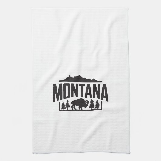 bizon van Montana Theedoek (Verticaal)