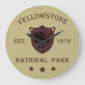 Bizon Yellowstone National Park Grote Klok (Voorkant)