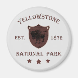 Bizon Yellowstone National Park Magneet