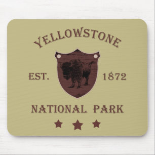 Bizon Yellowstone National Park Muismat