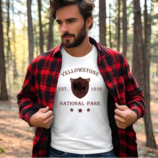 Bizon Yellowstone National Park T-shirt