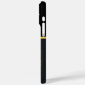 Bizonboer bij zonsondergang in Fields Case-Mate iPhone Case (Achterkant / Links)