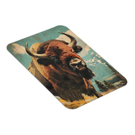  bizonillustratie magneet (Rechterzijde)