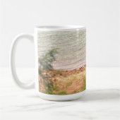 Bizons bij het water koffiemok (Links)