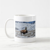 Bizons in de Winterbergen van Yellowstone Koffiemok (Links)