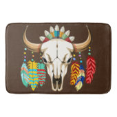 Bizonschedel Native American embleem Badmat (Voorkant)
