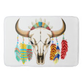 Bizonschedel Native American embleem Badmat (Voorkant)