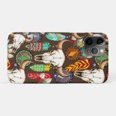 Bizonschedel Native American embleem Case-Mate iPhone Case (Achterkant (horizontaal))