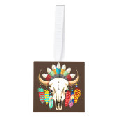 Bizonschedel Native American embleem Decoratie (Voorkant)