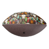 Bizonschedel Native American embleem Football (Gedraaid 270)