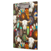 Bizonschedel Native American embleem Klembord (Links)