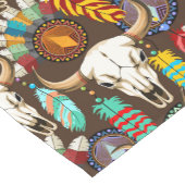 Bizonschedel Native American embleem Korte Tafelloper (Hoek)
