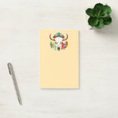 Bizonschedel Native American embleem Post-it® Notes (Kantoor)