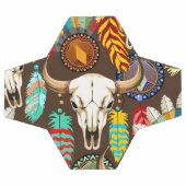 Bizonschedel Native American embleem Voetbal (Enkel)