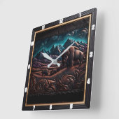 bizonwoestijn vierkante klok (Hoek)