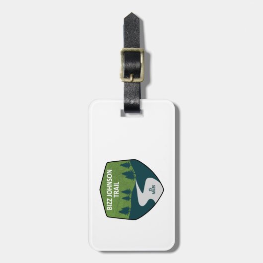 Bizz Johnson Trail Bagagelabel (Voorkant verticaal)