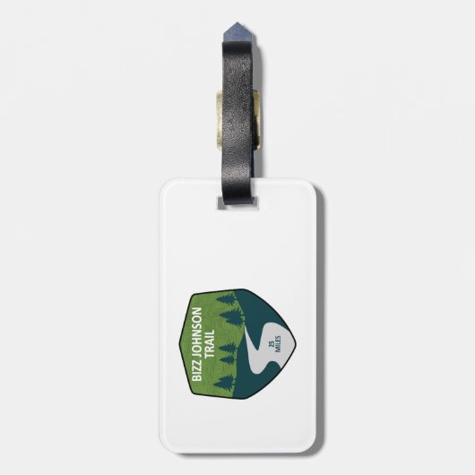 Bizz Johnson Trail Bagagelabel (Achterkant verticaal)