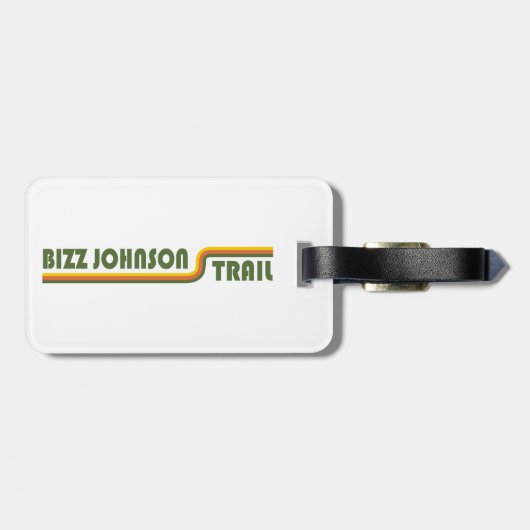 Bizz Johnson Trail Bagagelabel (Achterkant horizontaal)