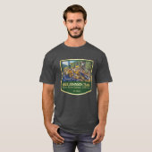 Bizz Johnson Trail fiets2 T-shirt (Voorkant volledig)