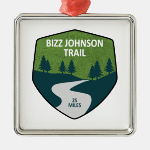Bizz Johnson Trail Metalen Ornament
