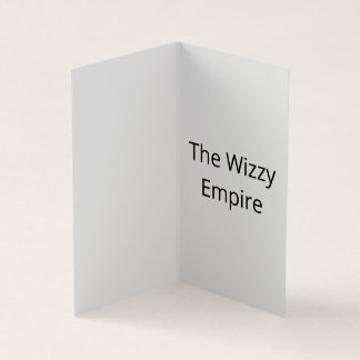 bizz-kaart visitekaartje