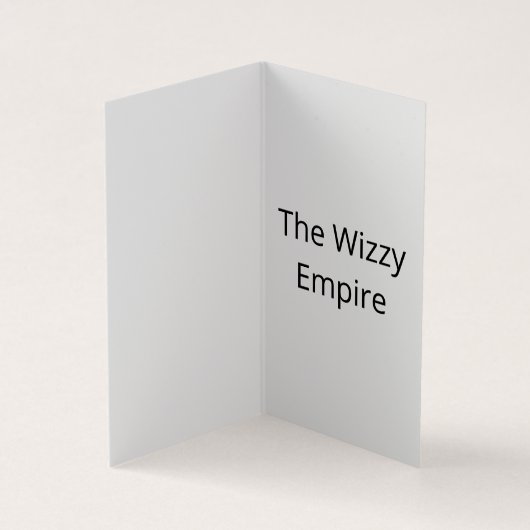 bizz-kaart visitekaartje (Binnen)