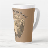 Bizzy Beaver #1 Latte Mok (Rechterhoek)