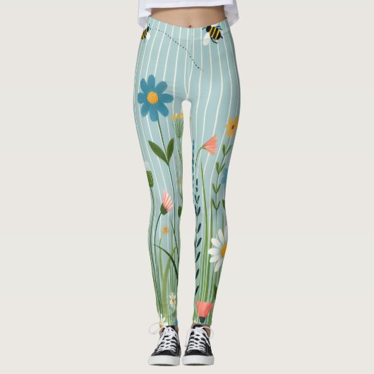 Bizzy Bee Broek Leggings (Voorkant)