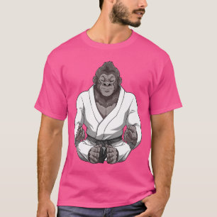Bj Gorilla Lotus - Grappig Braziliaans Jiu Jitsu T-shirt