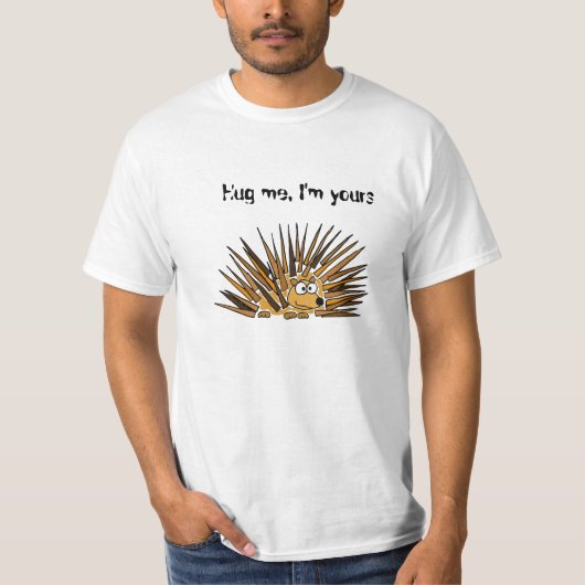 BJ- Porcupine Hug Me Shirt (Voorkant)