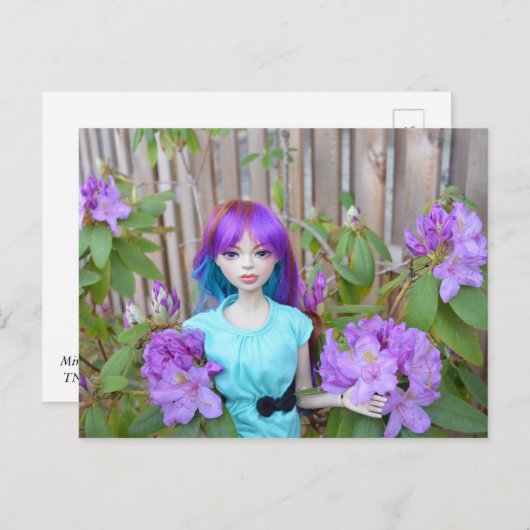 BJD Mirodoll Mika Briefkaart (Voorkant / Achterkant)