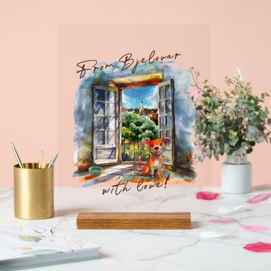 Bjelovar Acryl Bord (Huwelijk)