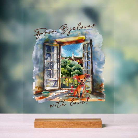 Bjelovar Acryl Bord (Neutraal)