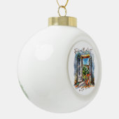 Bjelovar Keramische Bal Ornament (Links)