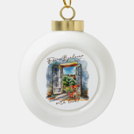 Bjelovar Keramische Bal Ornament