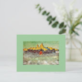 Bjerg - Troll Mountain Briefkaart (Staand voorkant)