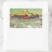 Bjerg - Troll Mountain Rechthoekige Sticker (Tas)