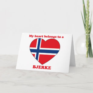 Bjerke Feestdagen Kaart